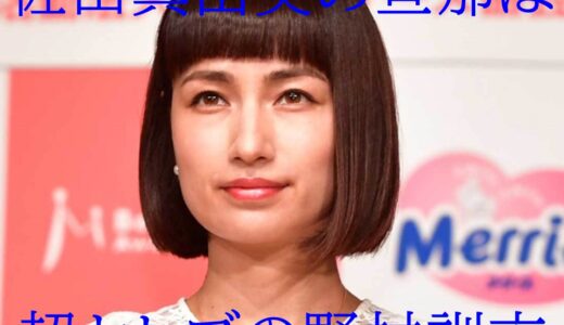 【顔画像】佐田真由美の旦那は野村訓市!学習院から慶応卒の超セレブ